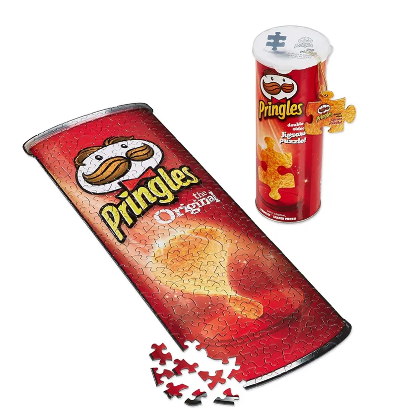 Double Sided Jigsaw Puzzle - Pringles