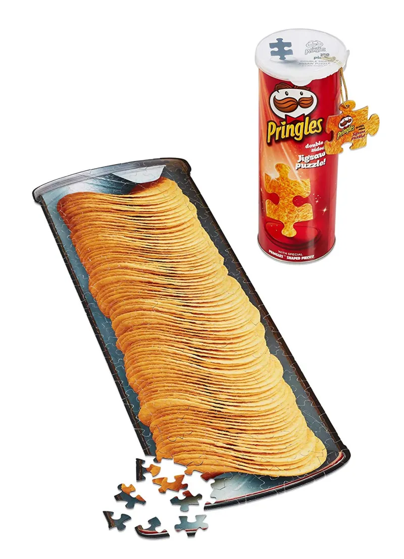 Double Sided Jigsaw Puzzle - Pringles
