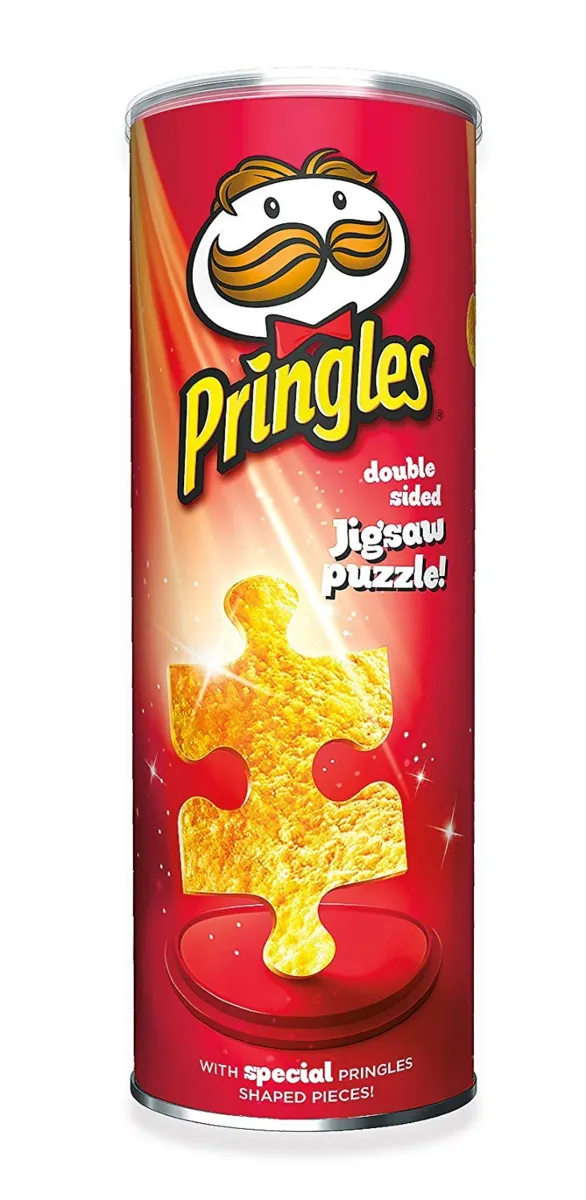 Double Sided Jigsaw Puzzle - Pringles