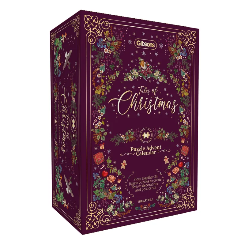 24 Mini-Puzzles - The Art File: Tales of Christmas Advent Calendar