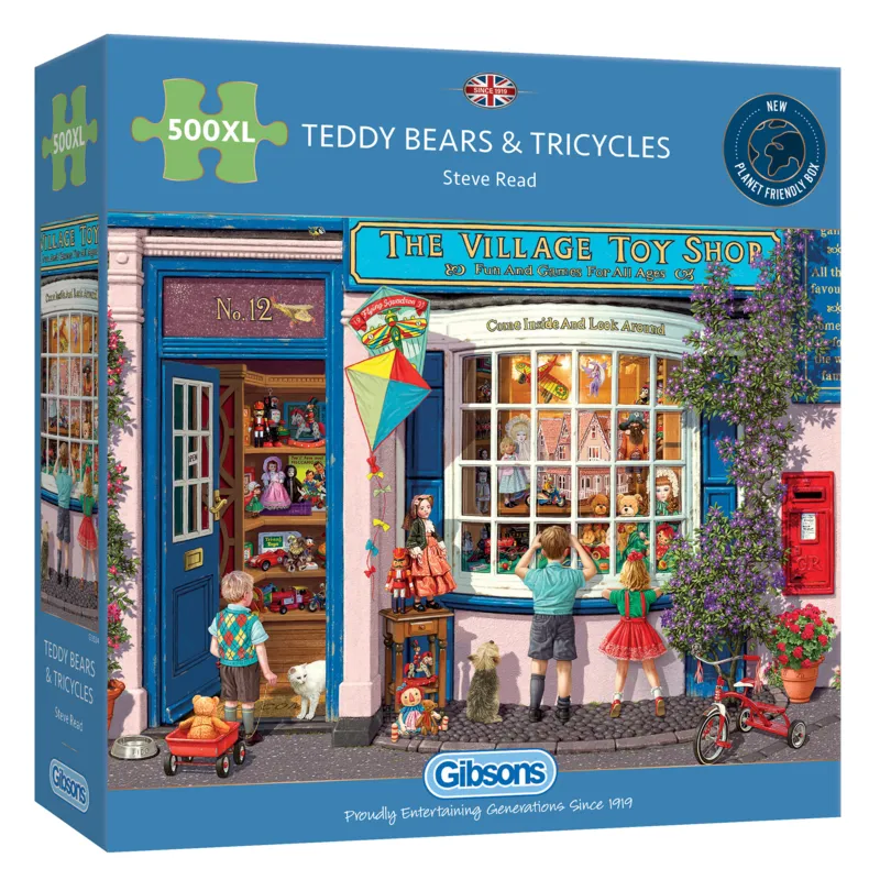 XXL Pieces - Teddy Bears & Tricycles