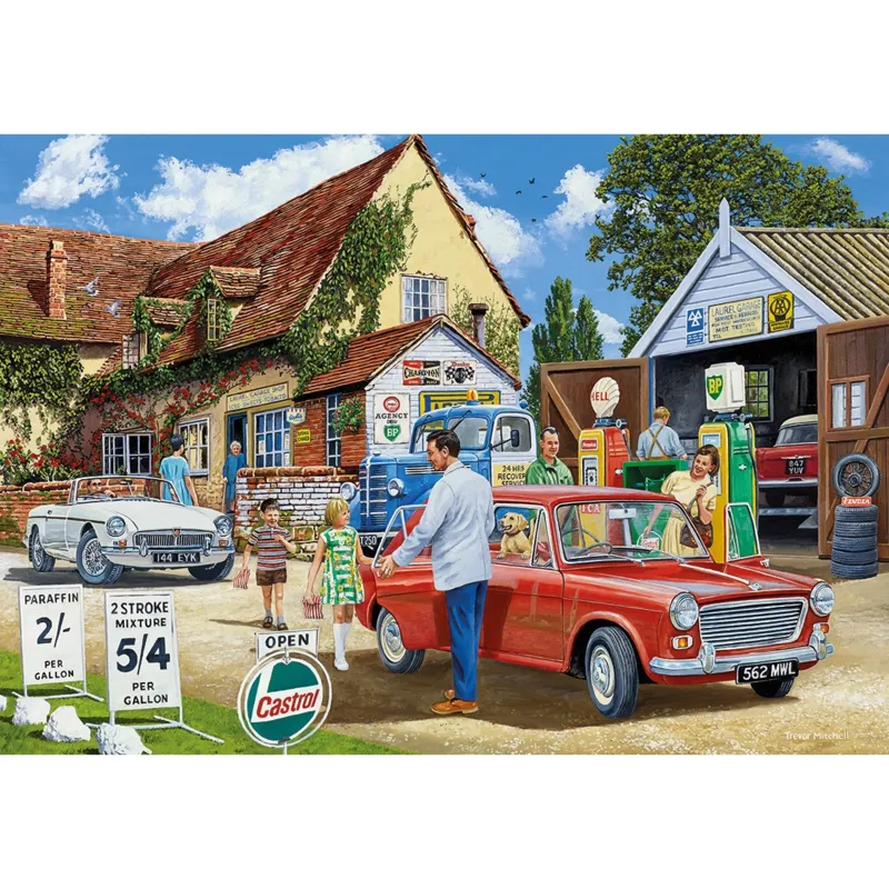 4 Puzzles - Ausflug mit der Familie