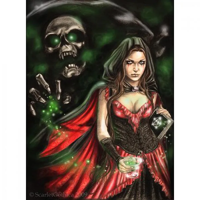 Jigsaw Puzzle - 1000 Pieces - Scarlet Gothica : Absinthe