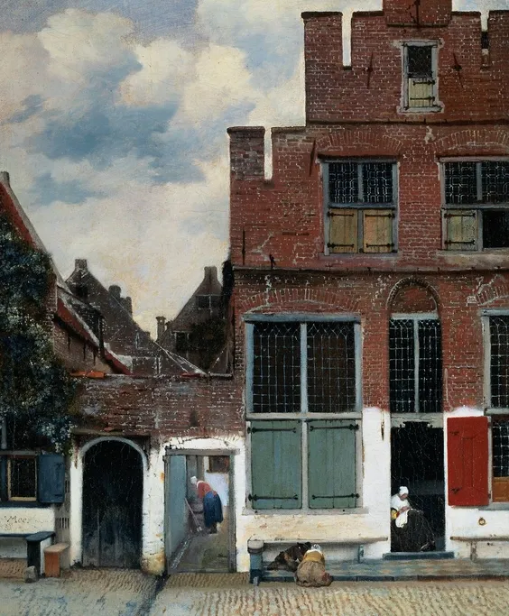 Collection Rijksmuseum Amsterdam - Johannes Vermeer: The Little Street