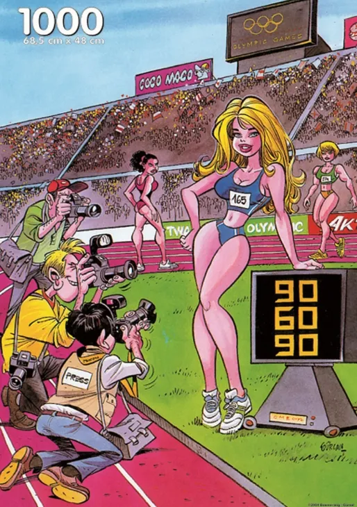 Jigsaw Puzzle - 1000 Pieces - Racing