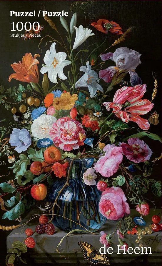 De Heem: Vase with Flowers