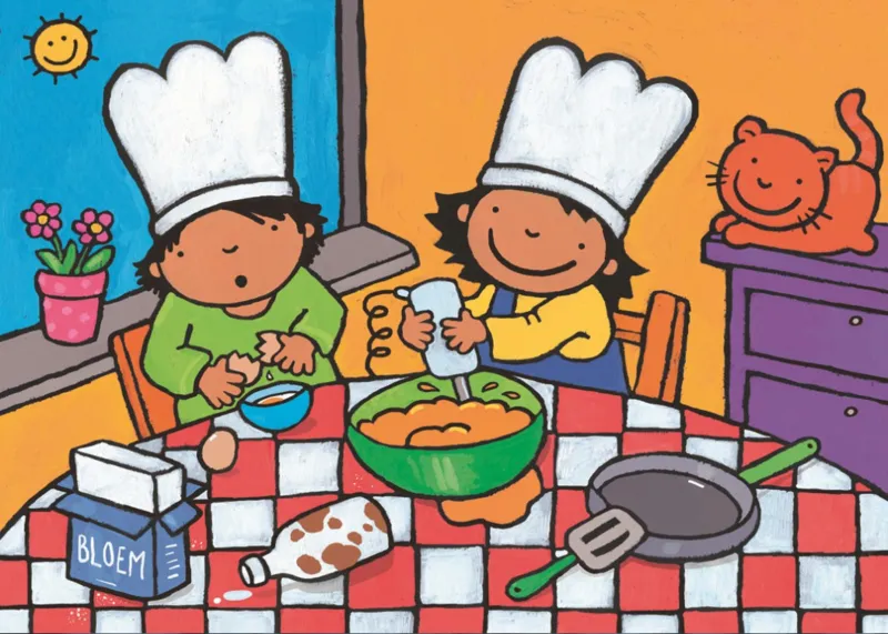 Noa: In the kitchen