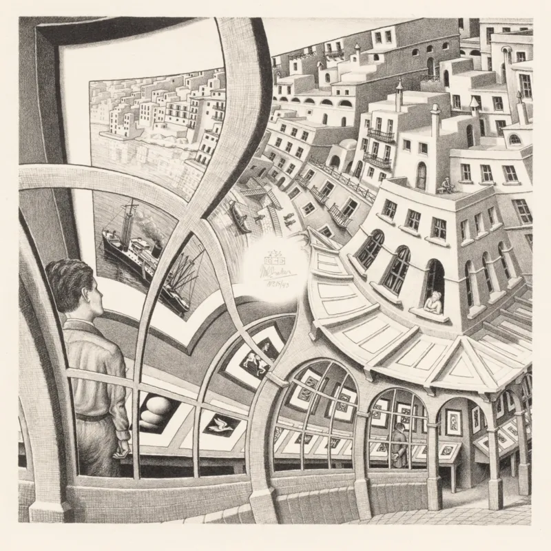 MC Escher: Gallery