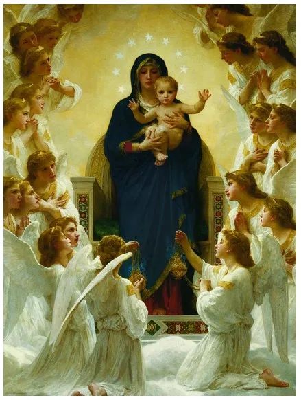 William A. Bouguereau - Our Lady of the Angels