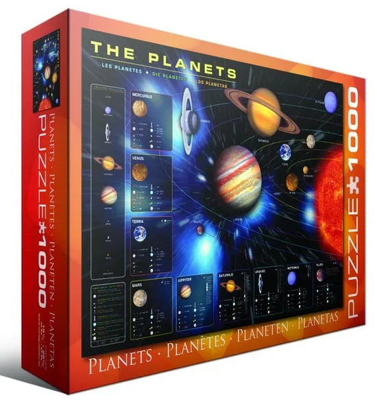 Jigsaw Puzzle - 1000 Pieces - The Planets