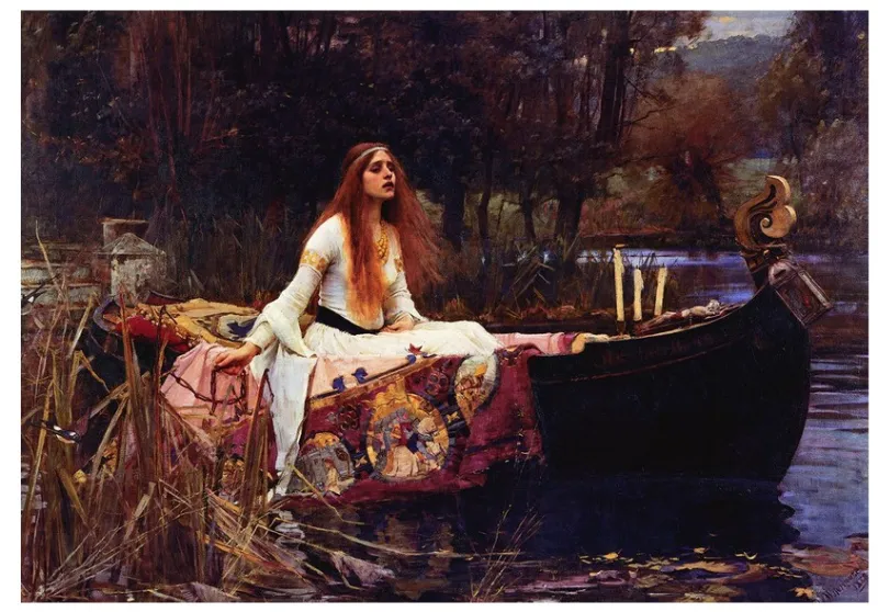 Jigsaw Puzzle - 1000 Pieces - Waterhouse : The Lady of Shalott, 1888