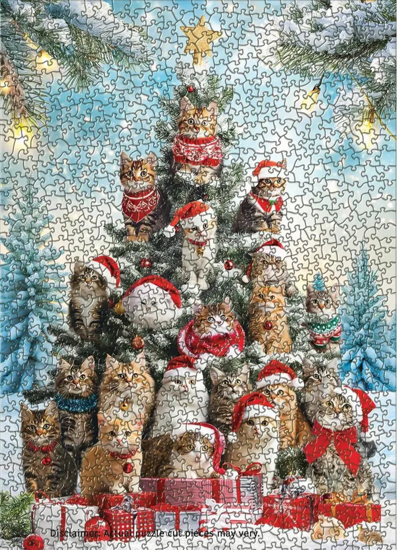 Christmas Tree Cats