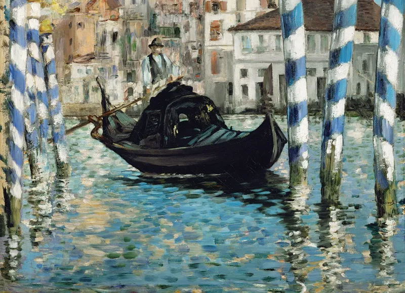 Edouard Manet - Le Grand Canal, Venice