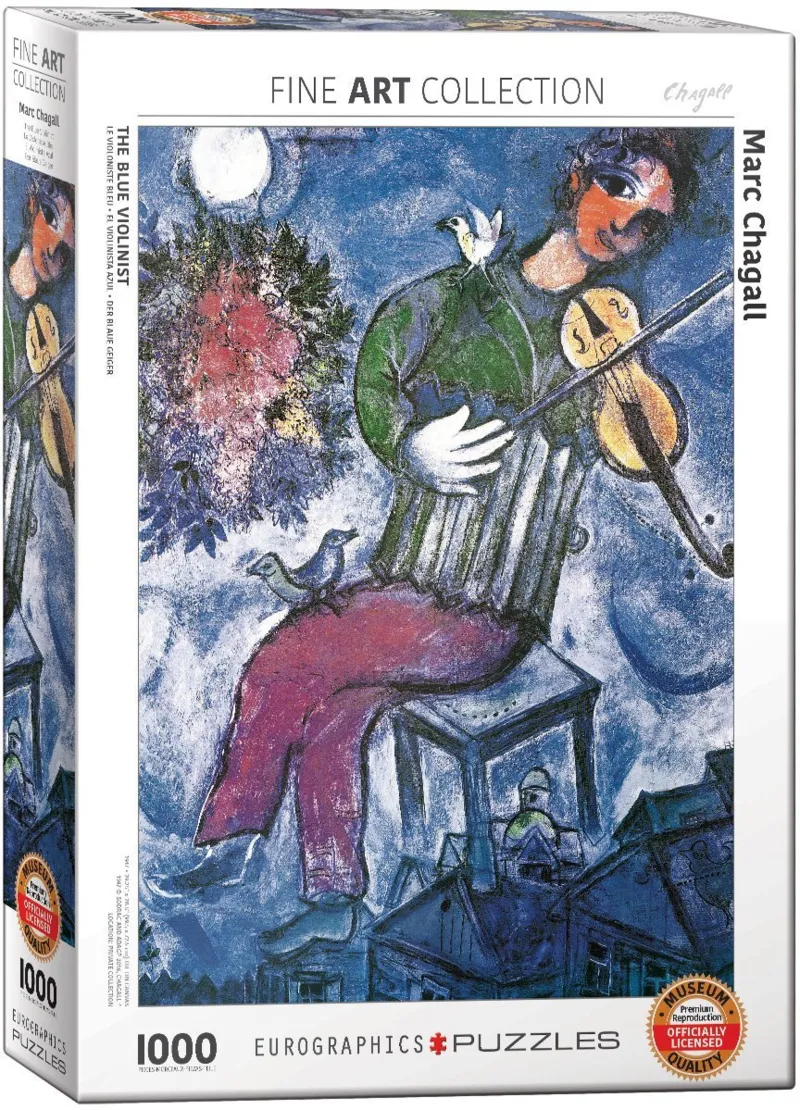 Marc Chagall - The Blue Violinist