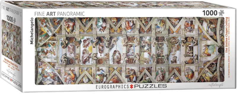 The Sistine Chapel Ceiling by Michelangelo