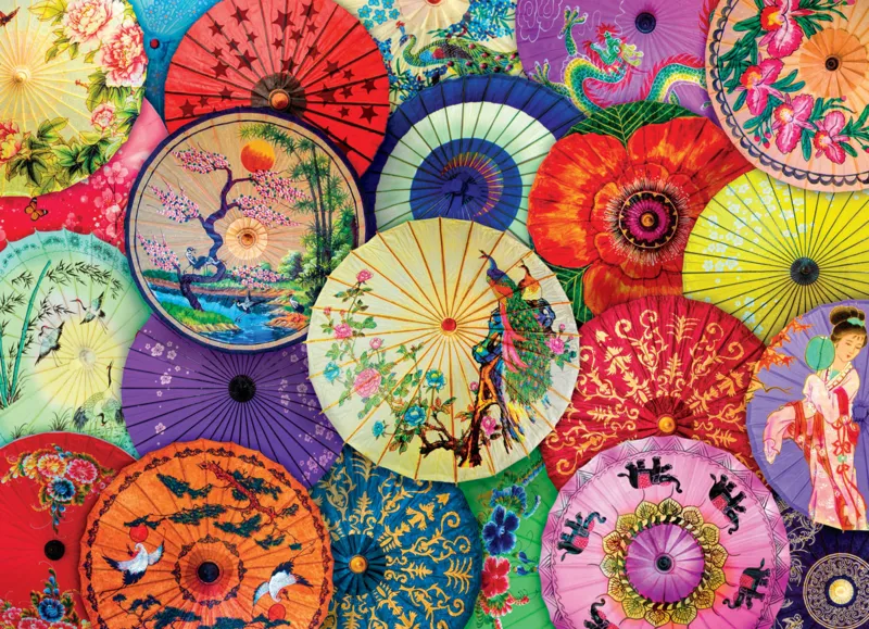Asian Oil Paper Umbrellas