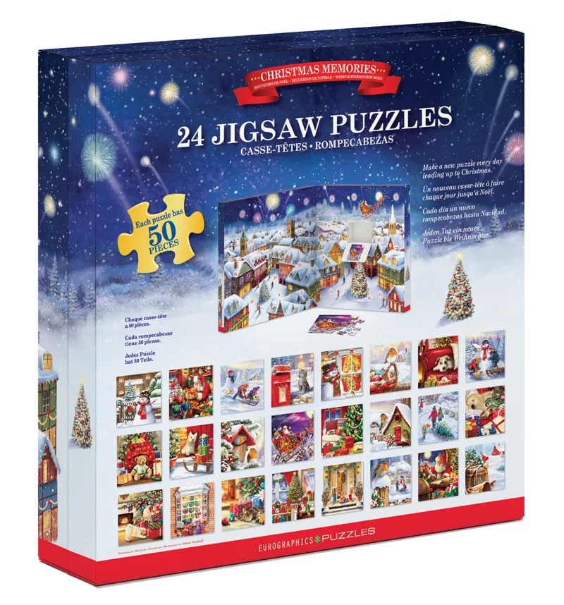 Advent Calendar - Christmas Memories - 24 Puzzles