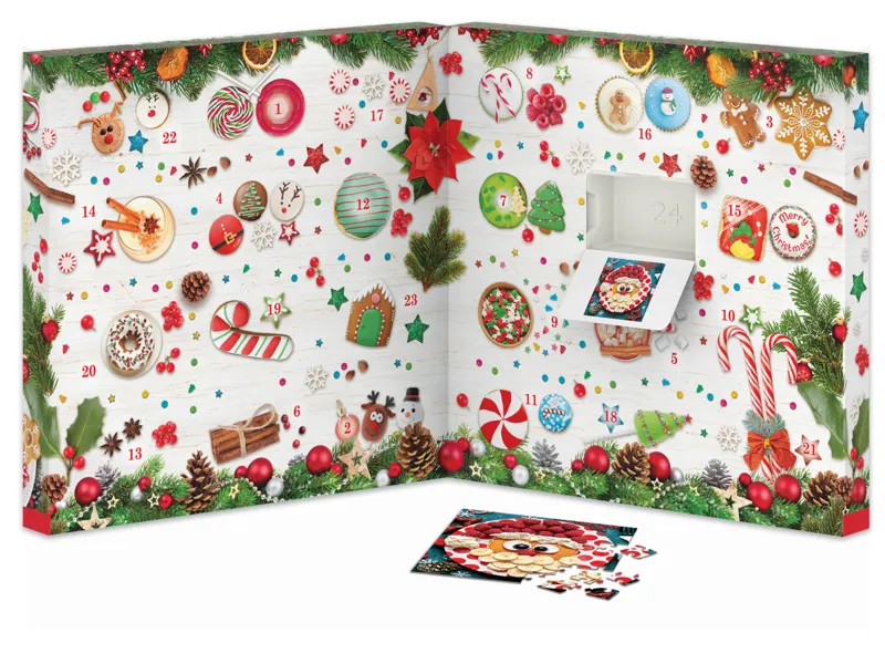Advent Calendar - Christmas Delights - 24 Puzzles