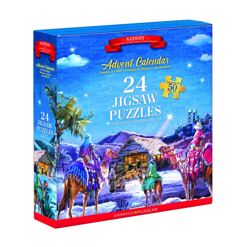 Advent Calendar - Nativity - 24 Puzzles