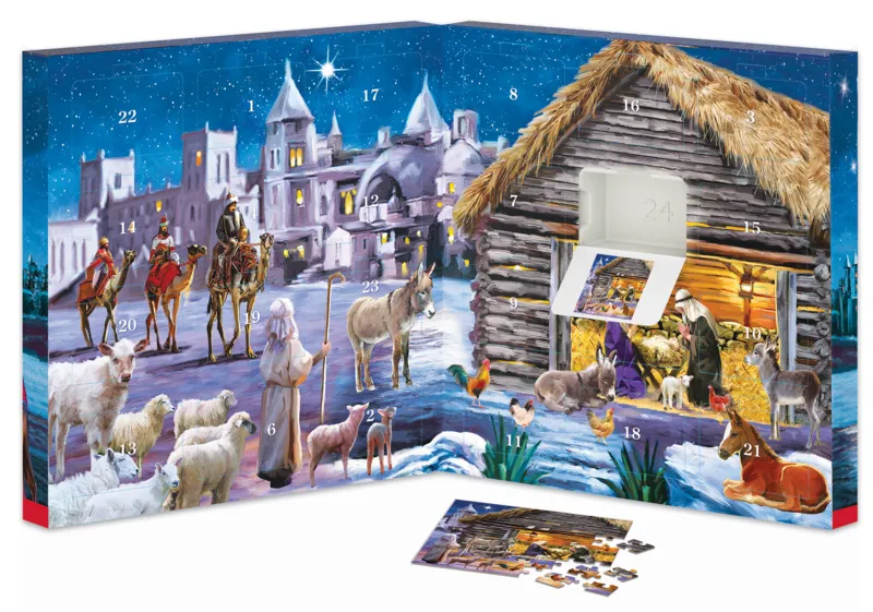 Advent Calendar - Nativity - 24 Puzzles