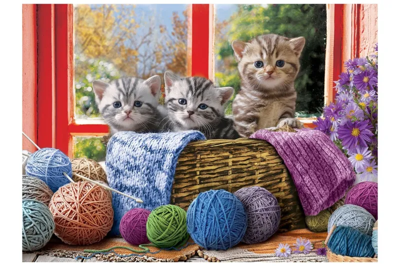 XXL Pieces - Knittin' Kittens