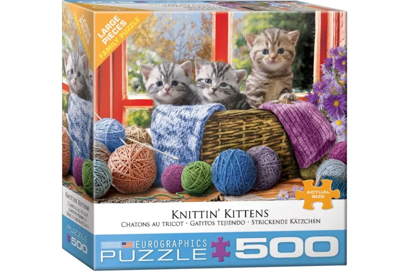 XXL Pieces - Knittin' Kittens