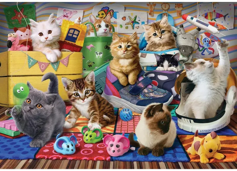 XXL Pieces - Kittens Playtime