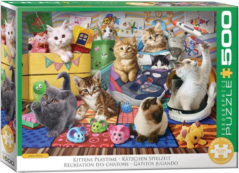 XXL Pieces - Kittens Playtime