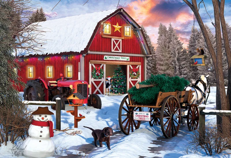 Holiday Farm Tin