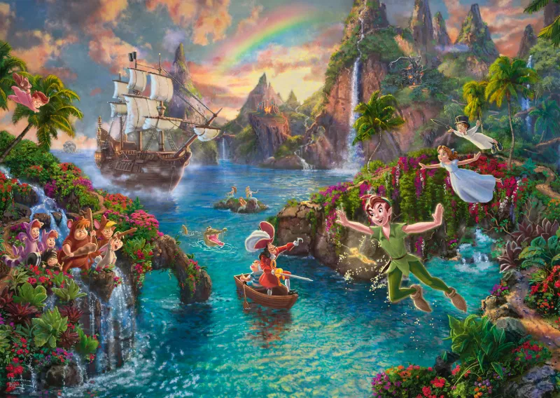 Thomas Kinkade, Disney - Peter Pan