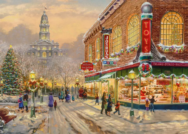Thomas Kinkade - A Christmas Wish