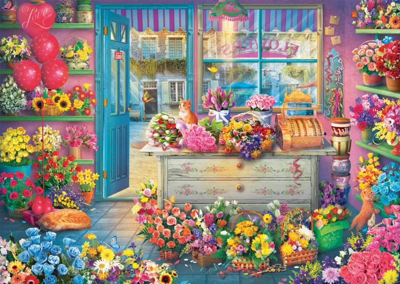 Colourful Flower Shop
