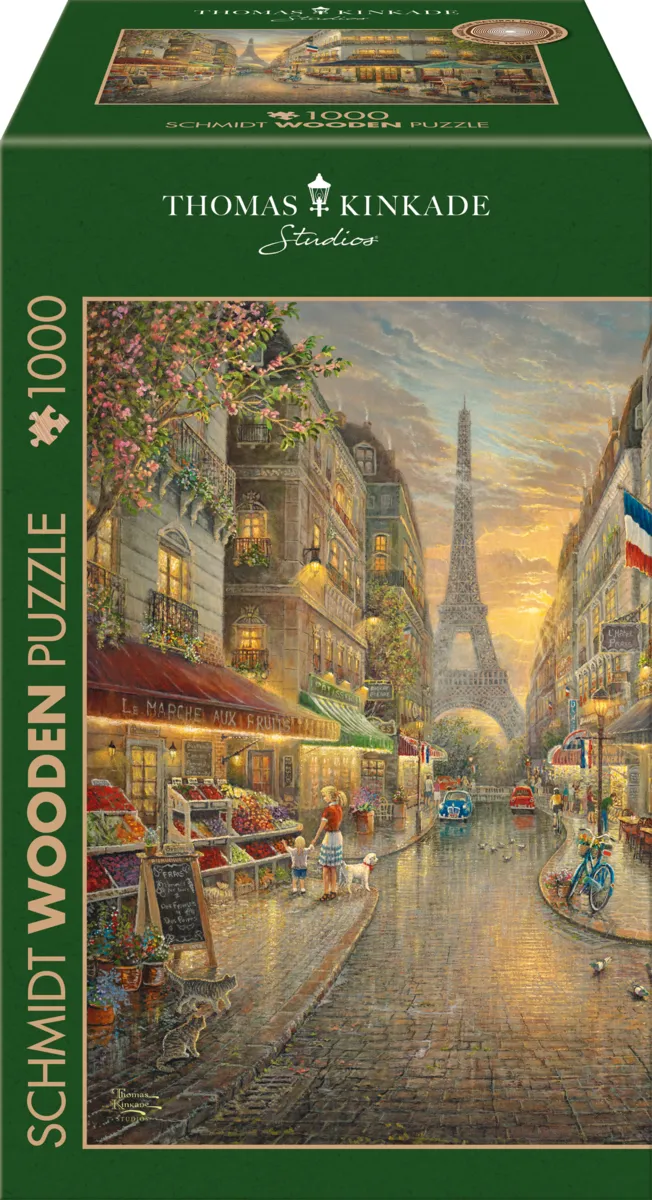 Wooden puzzle - Picturesque Paris