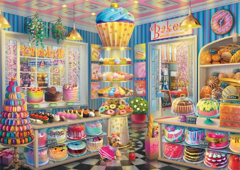 Colourful Bakery