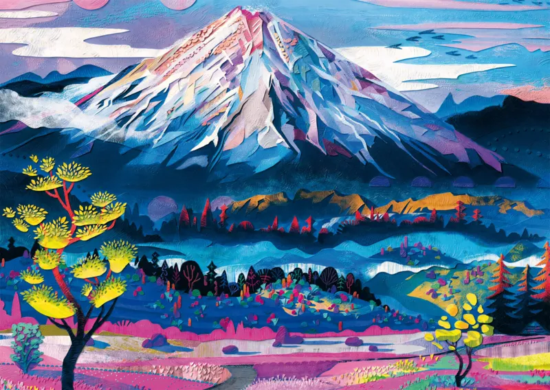 La quiétude de la montagne