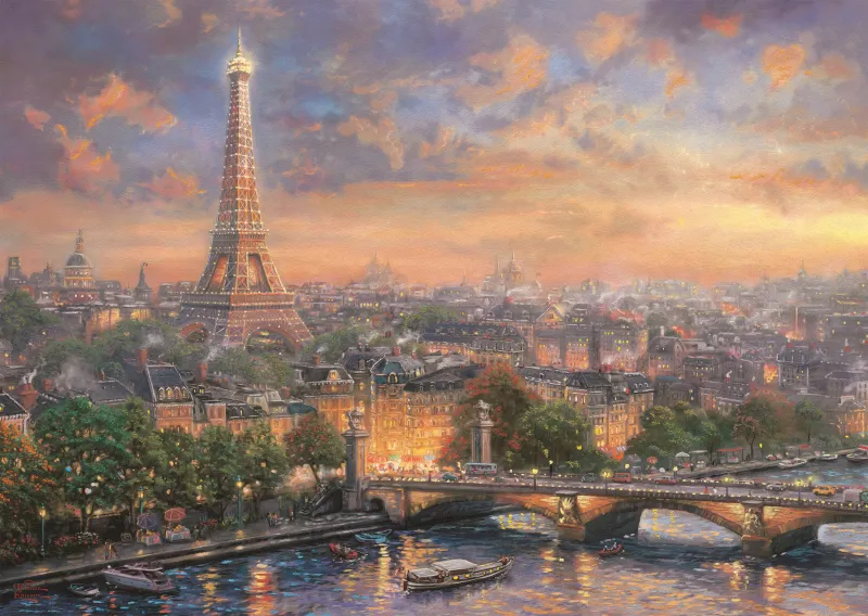 Thomas Kinkade - City of Love
