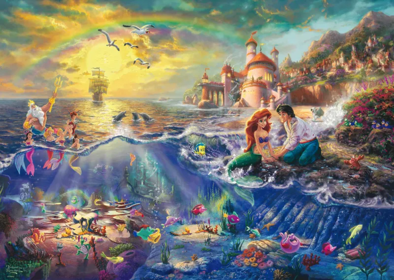 Thomas Kinkade - The Little Mermaid