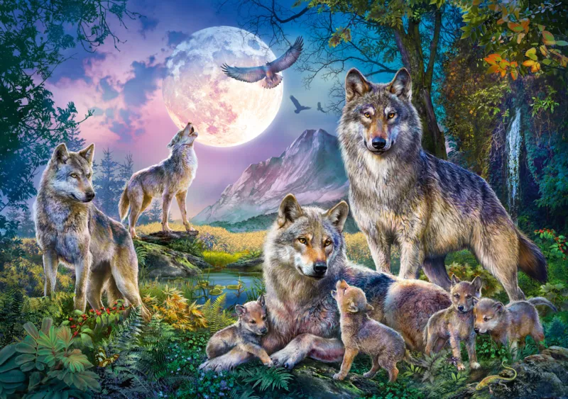 Puzzle Wolves - 1500 pièces - Schmidt-Spiele-58954