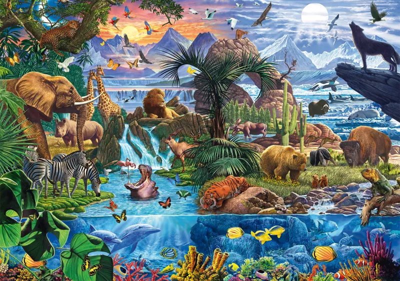 Panorama of the Animal World