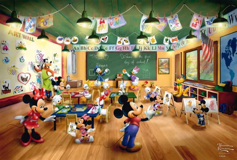 Disney, Mickey and Minnie, Schoolhouse