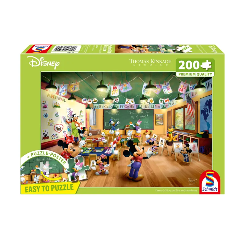 Disney, Mickey and Minnie, Schoolhouse
