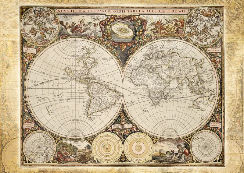 Historic World Map