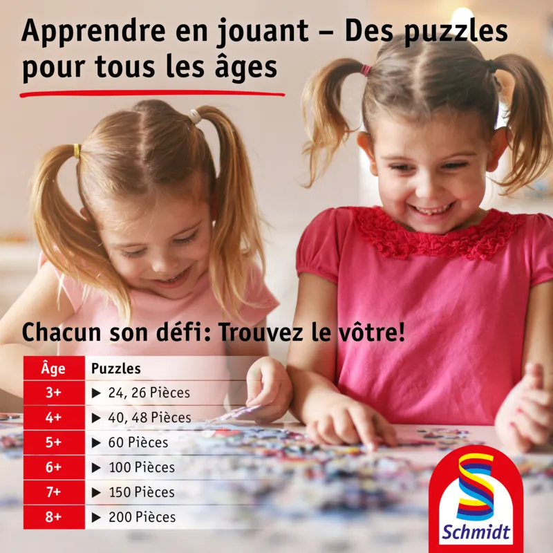 3 Puzzles - Plaisir au zoo
