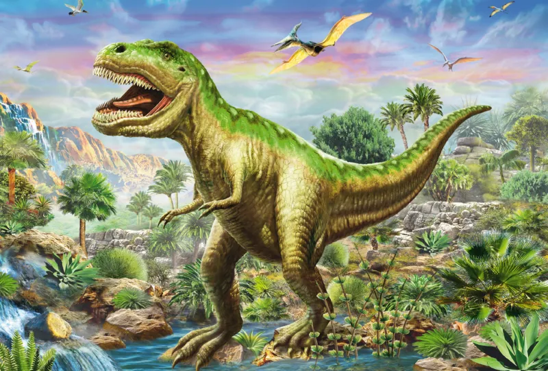 3 Jigsaw Puzzles - Dinosaurs