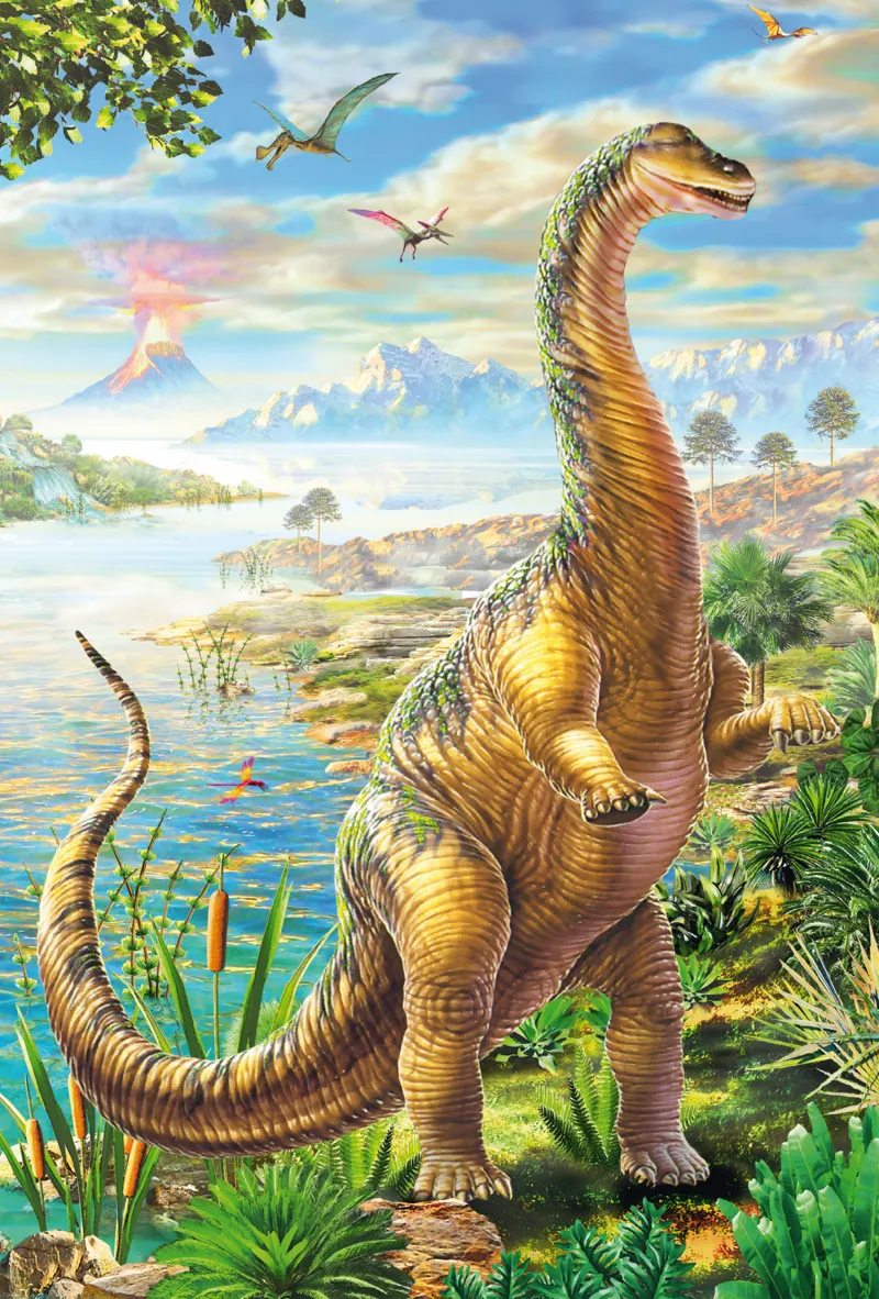 3 Jigsaw Puzzles - Dinosaurs
