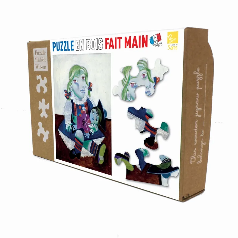 Handgeschnittenes Holzpuzzle - Pablo Picasso