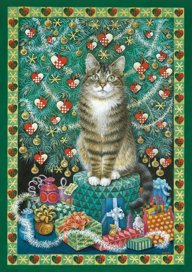 Handgeschnittenes Holzpuzzle - Gemma Und Die Norwegischen Herzen