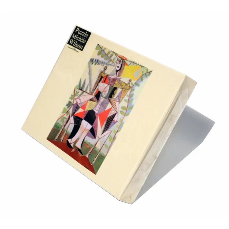 Handgeschnittenes Holzpuzzle - Picasso: Frau Im Garten