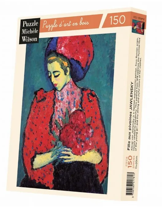 Handgeschnittenes Holzpuzzle - Alexandre Von Jawlensky, 1919