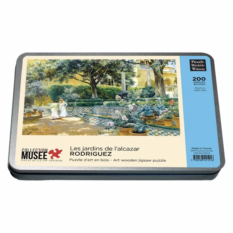 Handgeschnittenes Holzpuzzle - Manuel Garcia Y Rodriguez - Die Gärten Des Alcazar